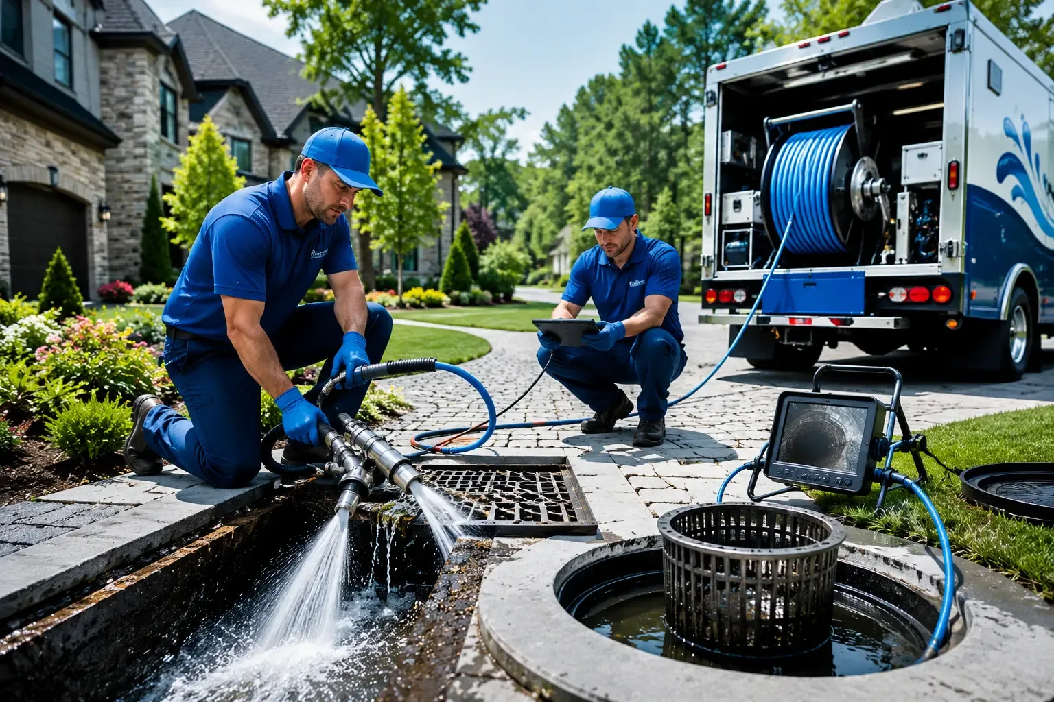 Local outdoor drain cleaning professionals in Hope, KS